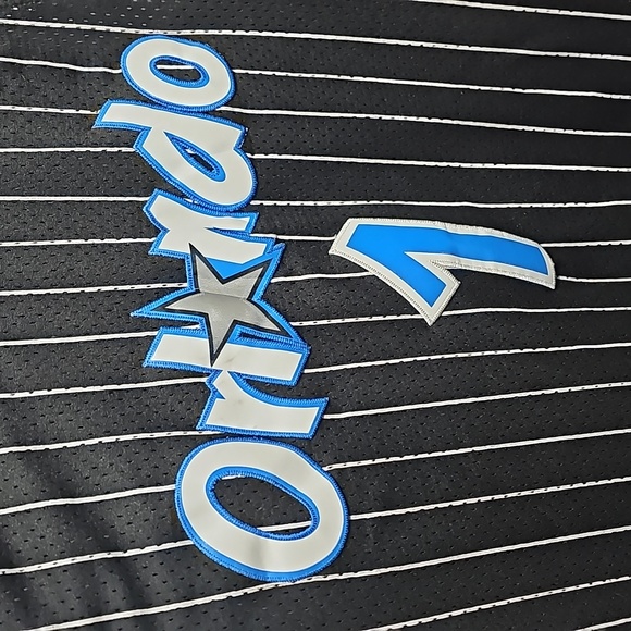 Nike Orlando Magic Penny Hardaway Pinstripe Jersey Size Medium - Picture 6 of 9